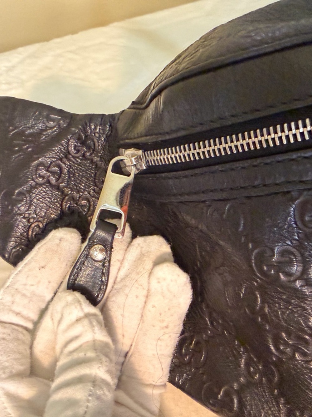 Gucci Guccissima Web Belt Bag - Picture 6 of 17